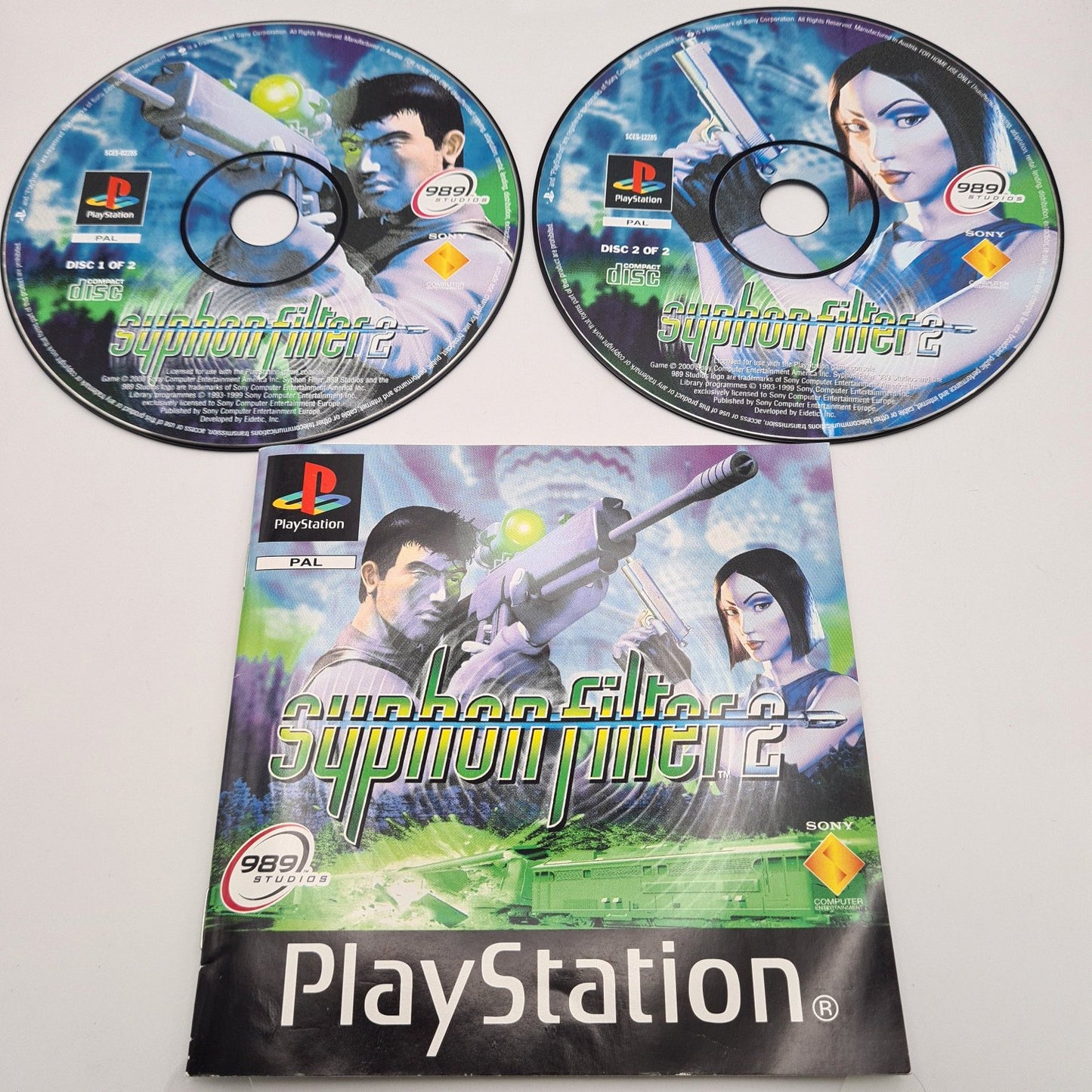 Syphon Filter 2 Sony Playstation 1 Game