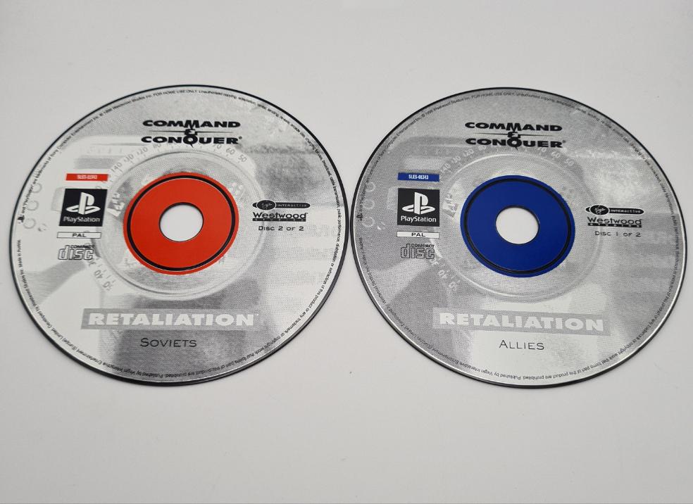 Command & Conquer Retaliation Sony Playstation 1 Game