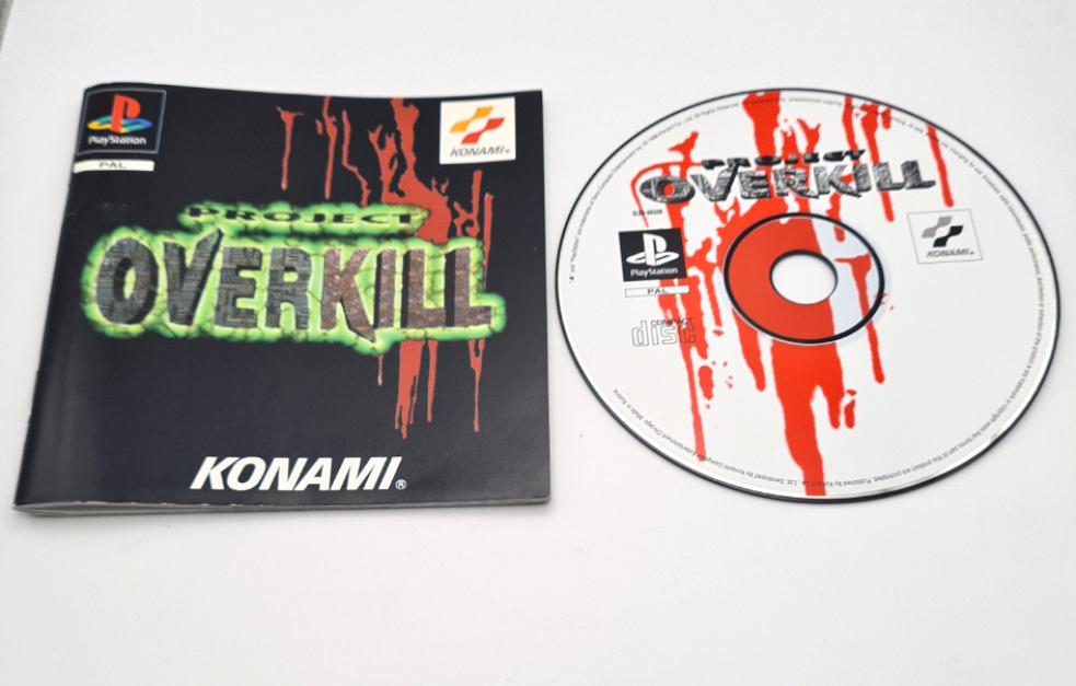 Project Overkill Sony Playstation 1 Game