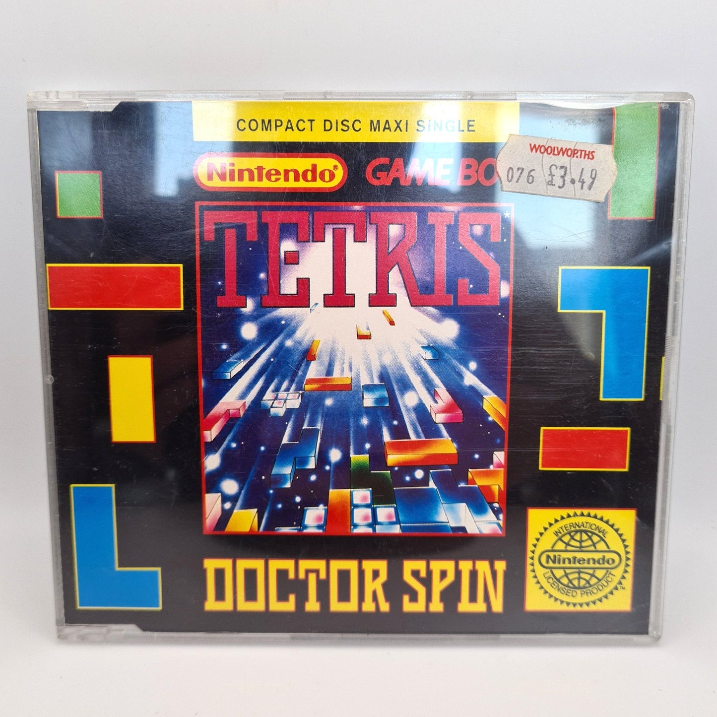 Tetris Nintendo Doctor Spin CD 1992 W7