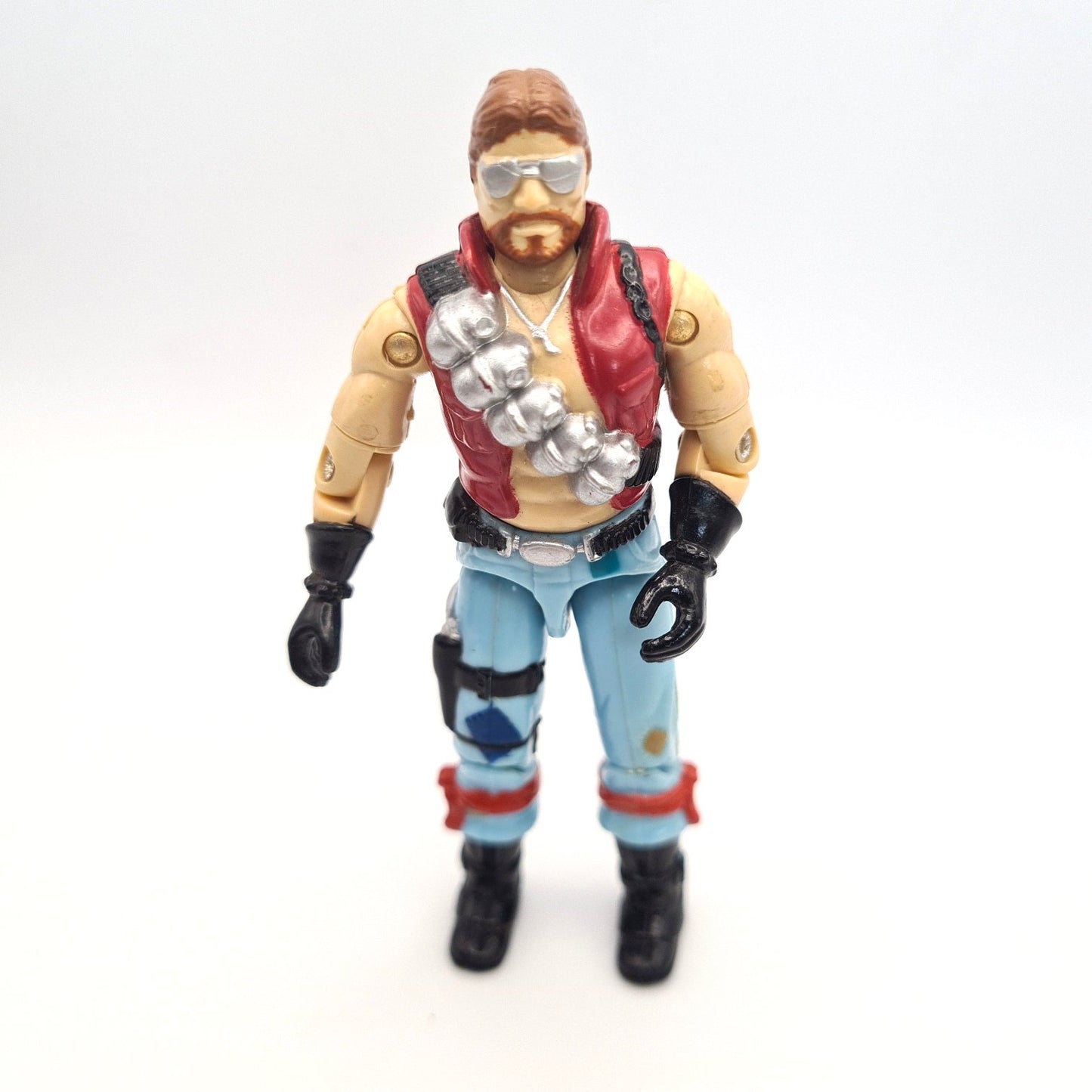 Gi Joe Action Force Dreadnok MonkeyWrench Hasbro Vintage 1986 W2