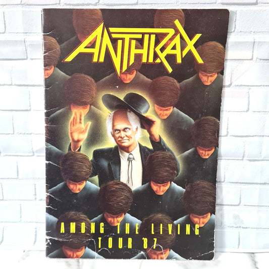 Anthrax - Among The Living - 1987 Tour Programme