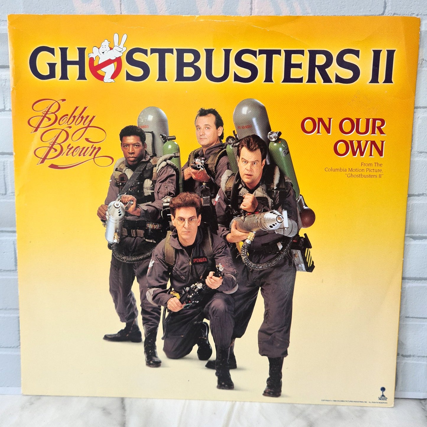 Ghostbusters 2 12" Vinyl Record Single