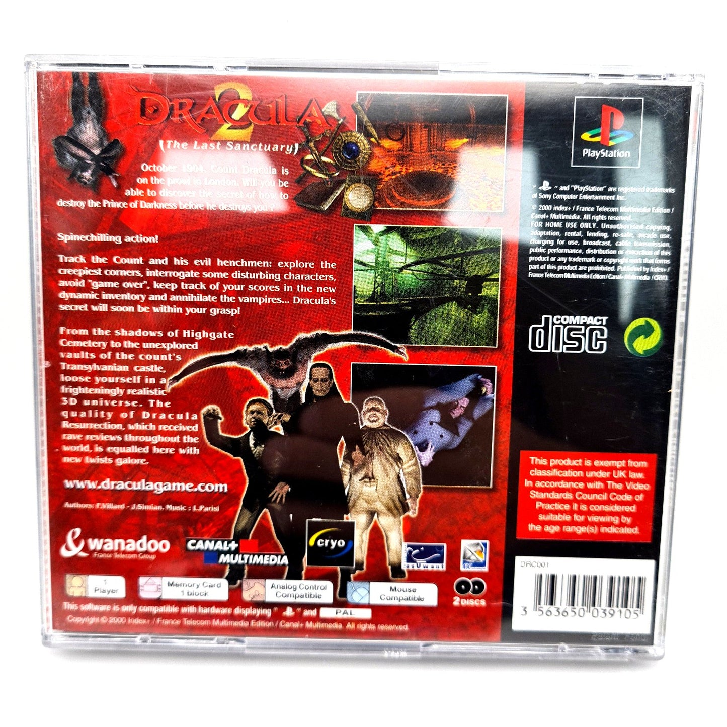 Dracula 2 Sony Playstation 1