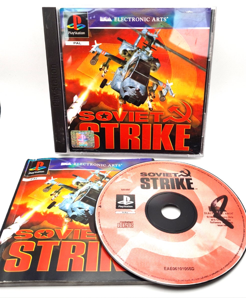 Soviet Strike Sony Playstation 1 Game