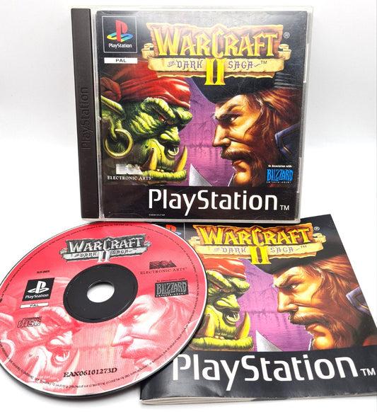 Warcraft 2 The Dark Saga Sony Playstation 1 Game