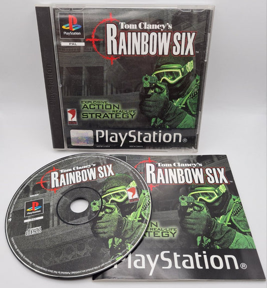 Rainbow Six Sony Playstation 1 Game