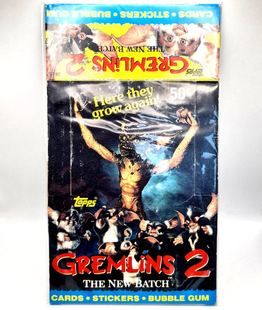Gremlins 2 Topps Cards Empty Box
