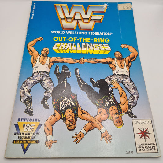 WWF Out-Of-The-Ring Challenges Valiant Graphic Book 1991 W10