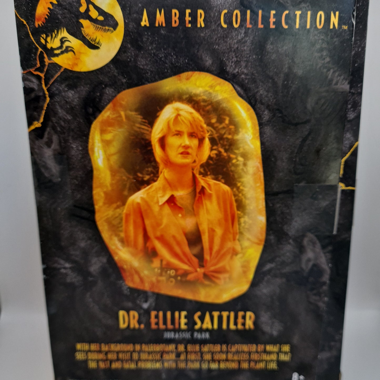Jurassic Park Amber Collection Dr. Ellie Sattler Mattel Jurassic World W11