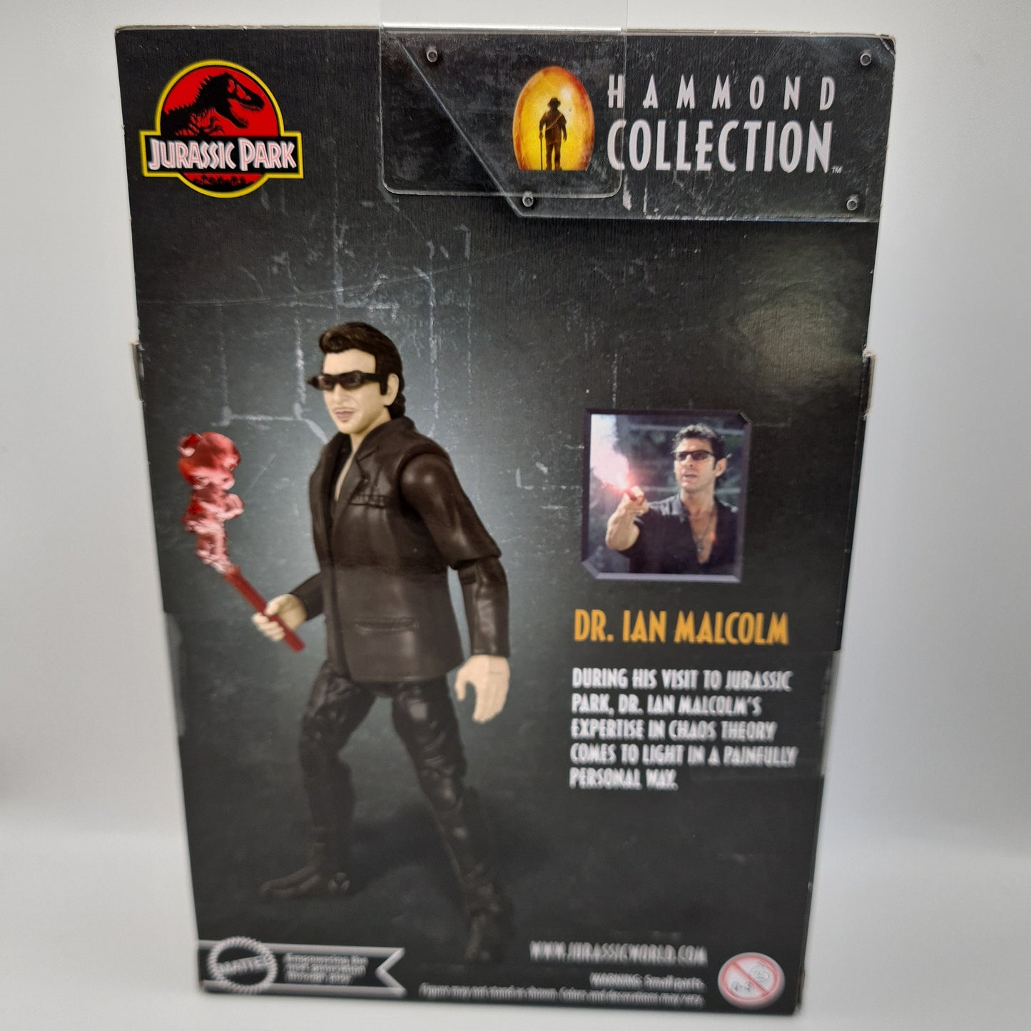 Jurassic Park World Hammond Collection Dr. Ian Malcolm 3.75" Scale Action Figure W11