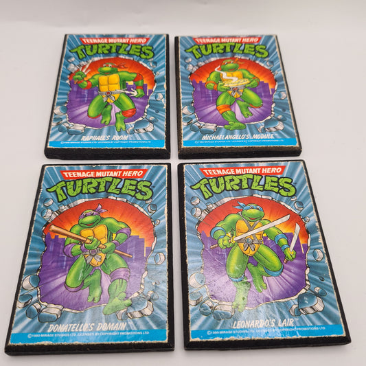 Teenage Mutant Hero Turtles Mini Picture Set 1990 90s W5