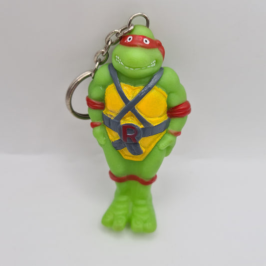 Teenage Mutant Hero Turtles Keyring 90s 1990 W5