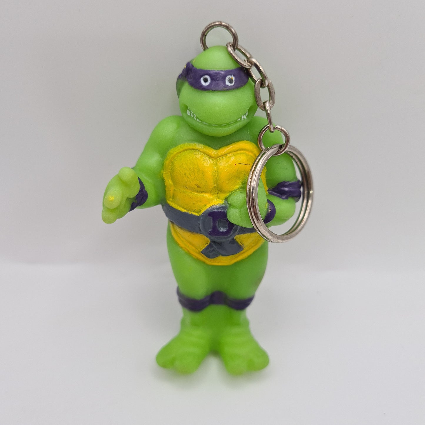 Teenage Mutant Hero Turtles keyring 90s 1990 W5