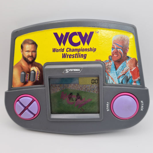 WCW World Championship 90s Wrestling LCD Game WWF 1991 W4