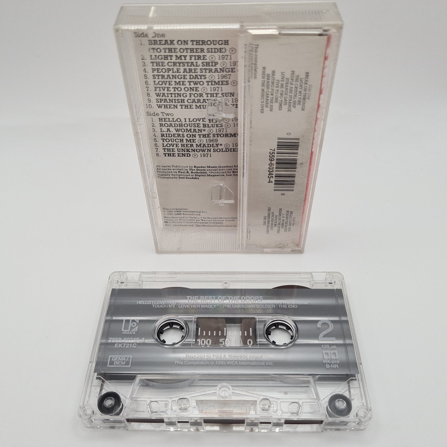 The Doors 'Best Of' Cassette Tape