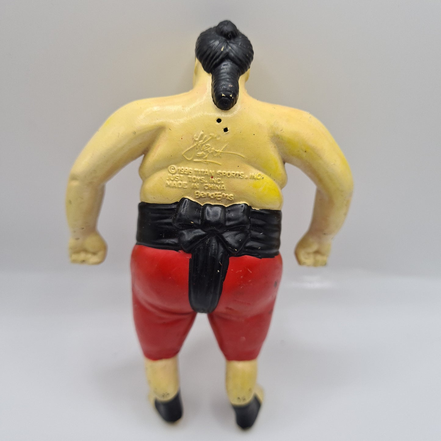 Yokozuna WWF Bend Ems Just Toys 1996 5" Action Figure W13