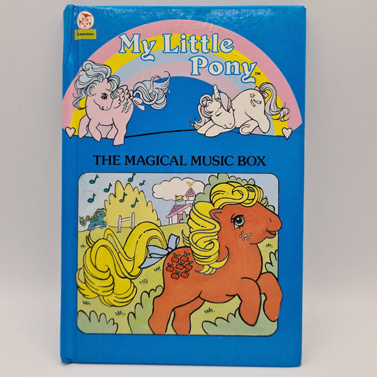 MY LITTLE PONY The Magical Music Box Book 1986 Little Owl Superstars W13