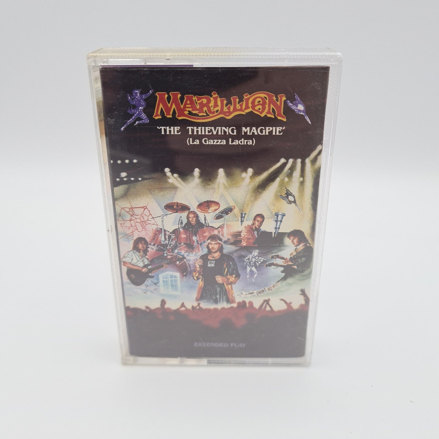 MARILLION THE THIEVING MAGPIE LA GAZZA LADRA CASSETTE TAPE ALBUM EMI 1988