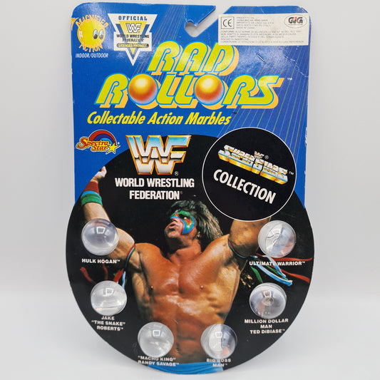 WWF Rad Rollers Marbles 1991 W6