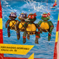 TEENAGE MUTANT NINJA TURTLES TMNT INFLATABLES FIGURES Leonardo 50cm 19.5" Italian 1990 W11