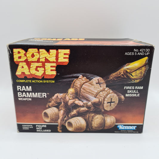 Bone Age Ram Bammer Weapon 1988 Kenner Boxed 80s W2