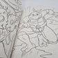 Teenage Mutant Ninja Turtles Colouring Book Unused W8