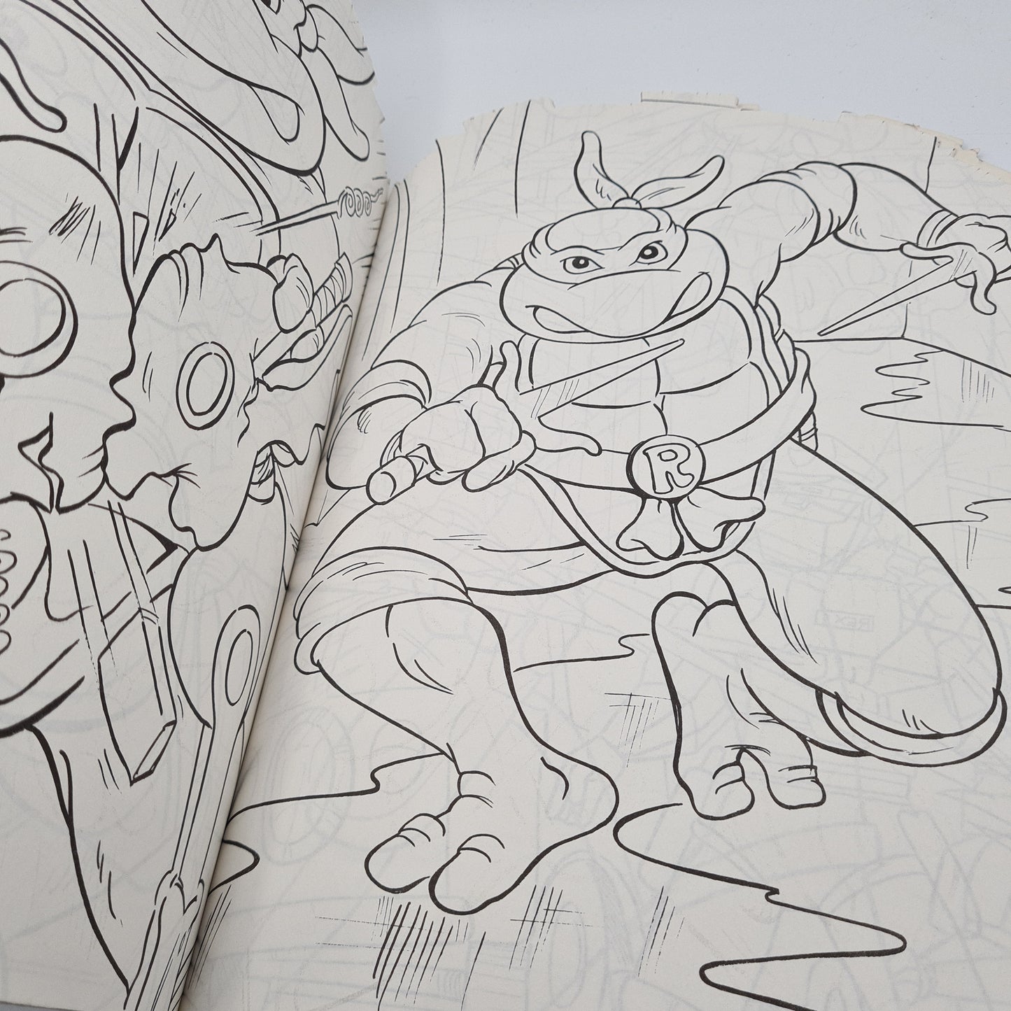 Teenage Mutant Ninja Turtles Colouring Book Unused W8