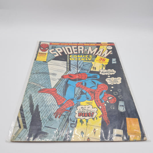 SPIDER-MAN COMICS WEEKLY #112 (1975) Marvel Comics UK Vintage 99p
