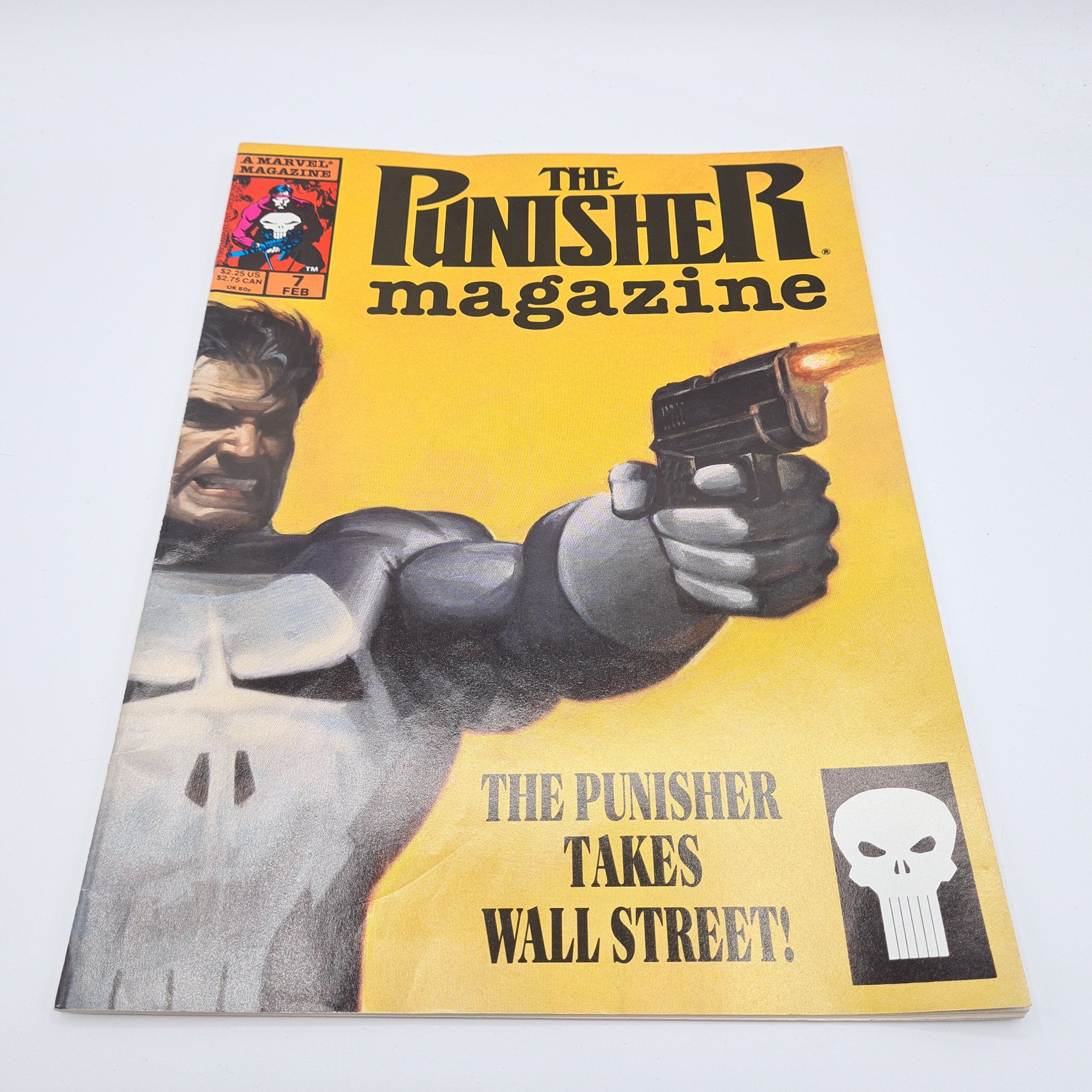 The Punisher Marvel Magazine 80s Comic 99p – Back To The Toyz