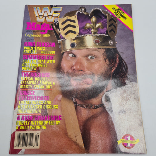 WWF Magazine September 1989 Hacksaw Jim Duggan