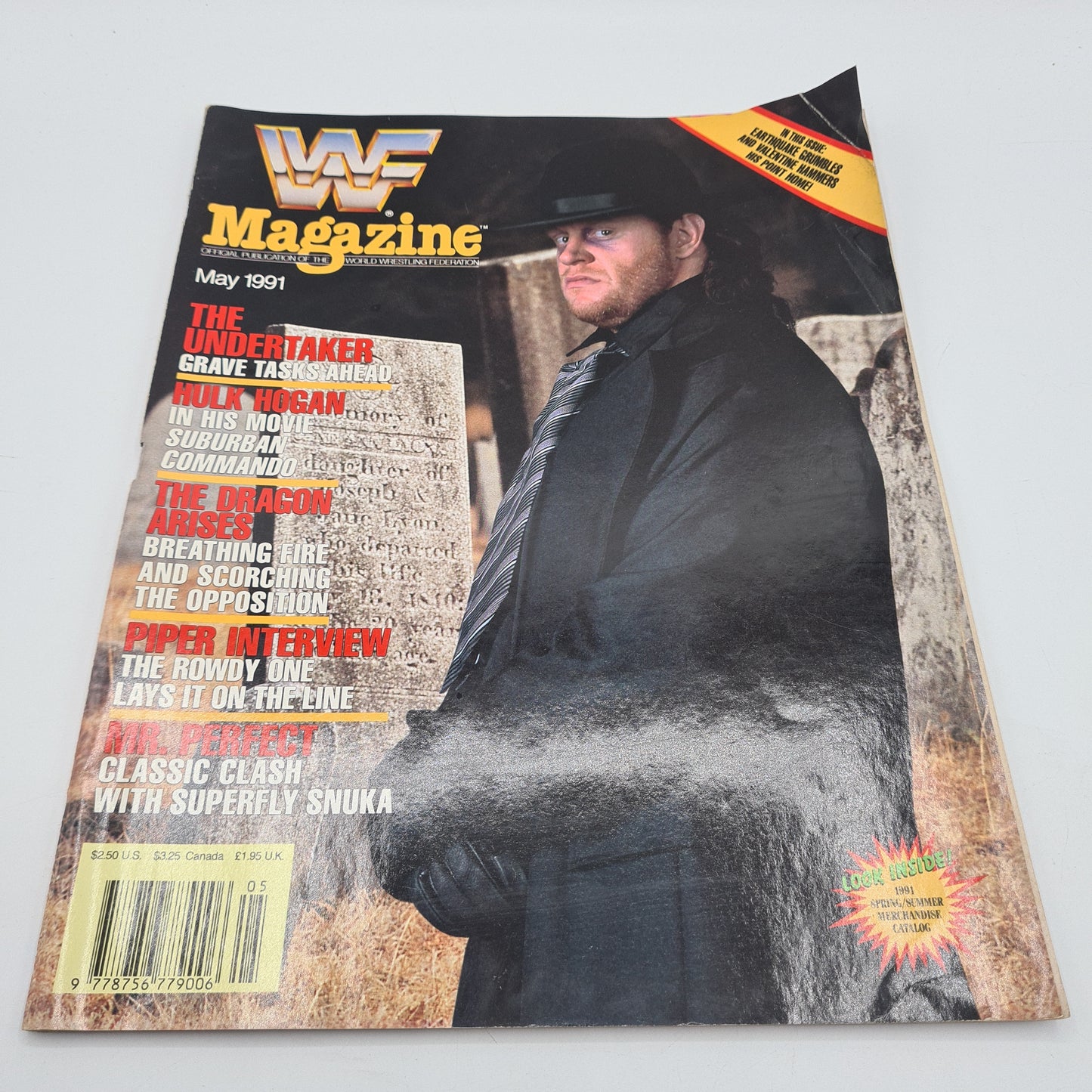 WWF WWE Magazine May 1991 The Undertaker