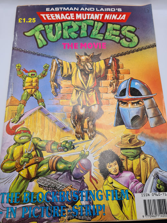 Teenage Mutant Ninja Turtles: The Movie - Fleetway comic 1990 W3