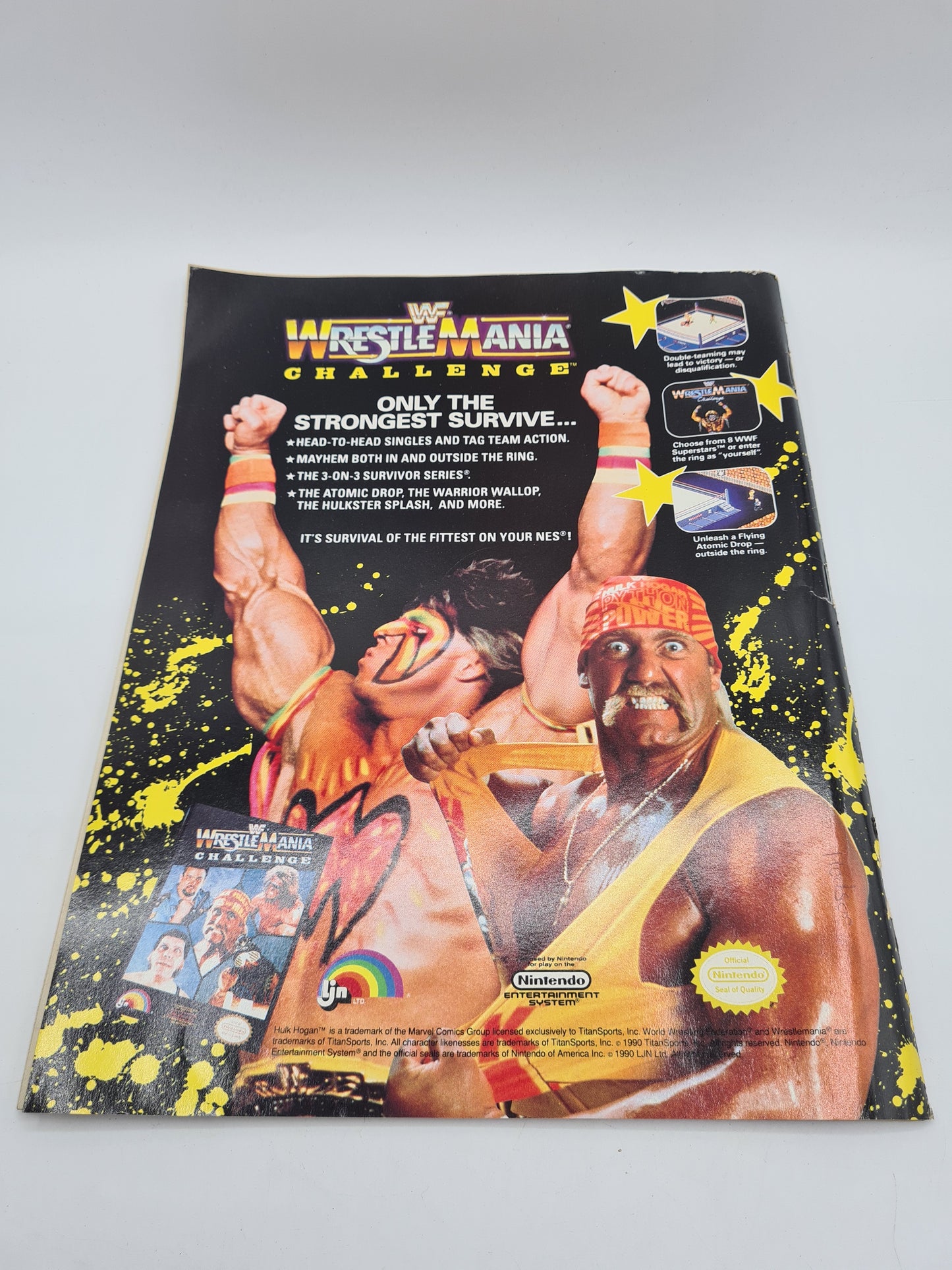 WWF Magazine April 1992 Ric Flair Hulk Hogan Randy Savage