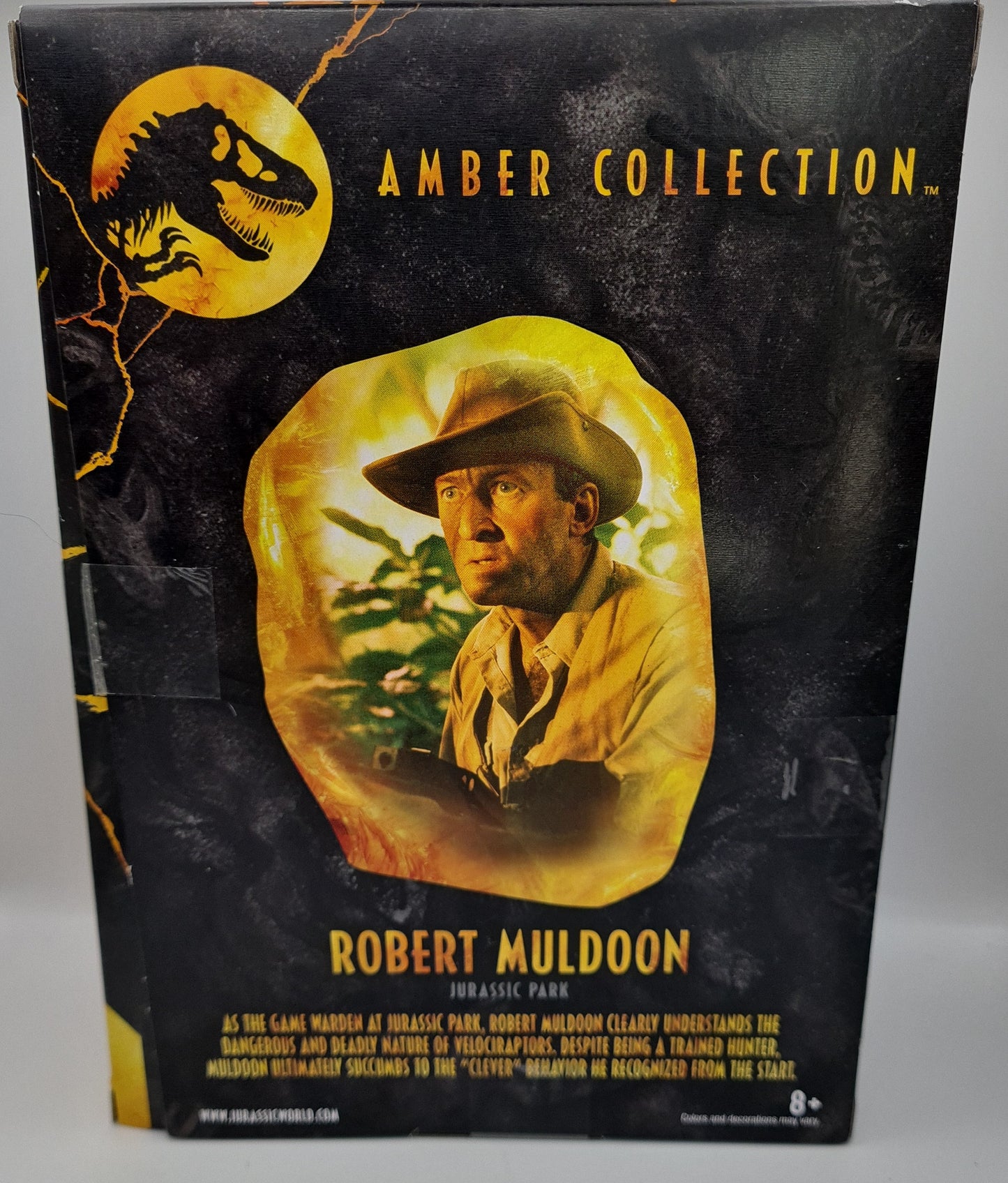 Jurassic Park Amber Collection Robert Muldoon Mattel Action Figure W11