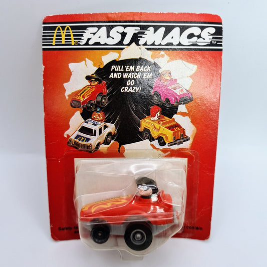 Mcdonalds Fast Macs Pull Back 'Hamburglar' 1985 80s Sealed W5