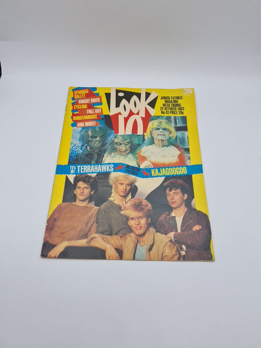 Look-In 22nd Oct 1983 Fall Guy, Knight Rider, Bucks Fizz! 99p