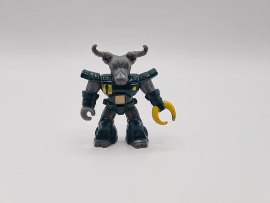 Battle Beasts Roaming Buffalo #10 No Rub Mini Figure Takara Hasbro 1986 W10