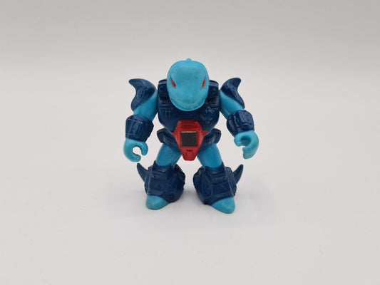 BATTLE BEASTS SAWTOOTH SHARK #20 MINI FIGURE HASBRO TAKARA 1987 RUB NOT WORKING W10