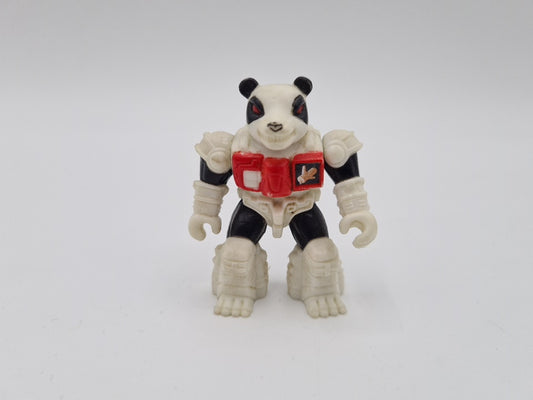 BATTLE BEASTS #53 PANZER PANDA NO RUB HASBRO TAKARA 1987 GLUED ARM W10