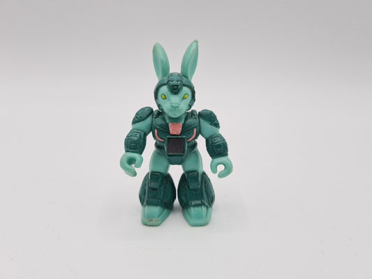 Battle Beasts Hare Razing Rabbit + Rub Hasbro Takara series 1 1986 W10