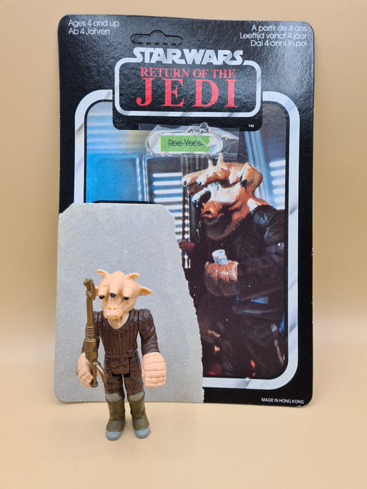 Star Wars Figure Ree Yees Complete Taiwan Original Kenner 1983