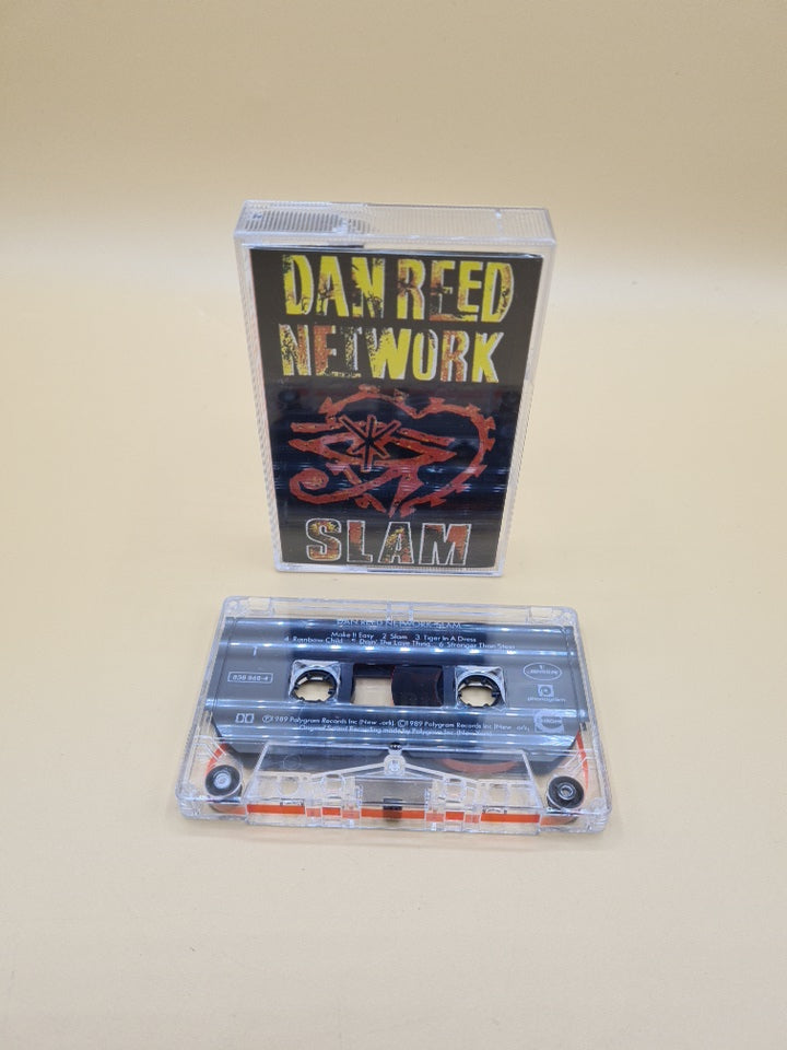 Dan Reed Network Slam Cassette Tape Used