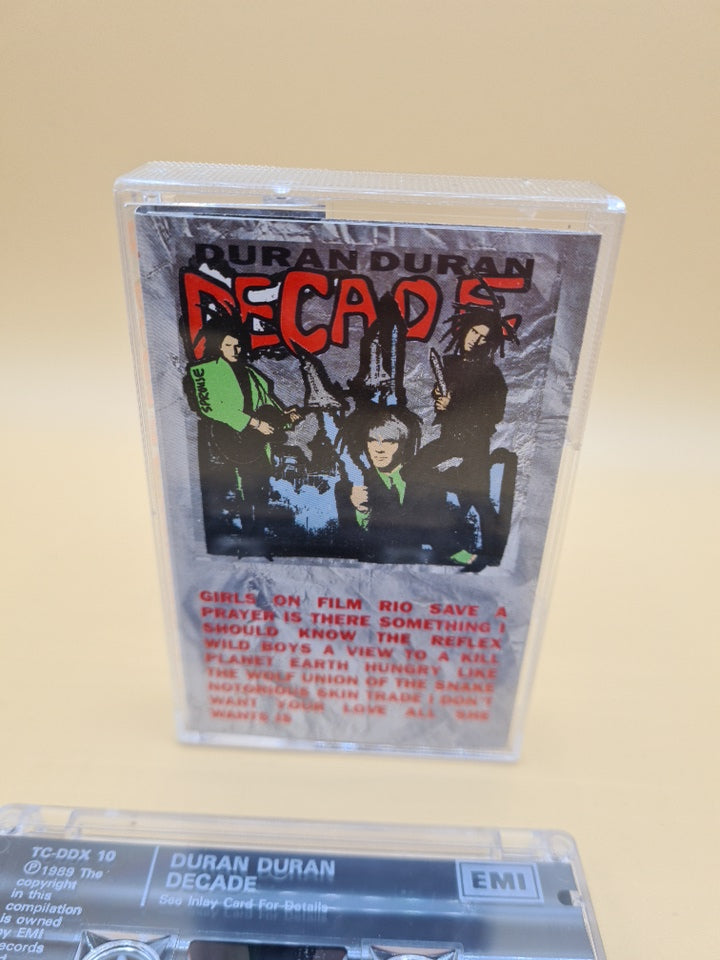 Duran Duran Decade Cassette Tape Album Greatest Hits