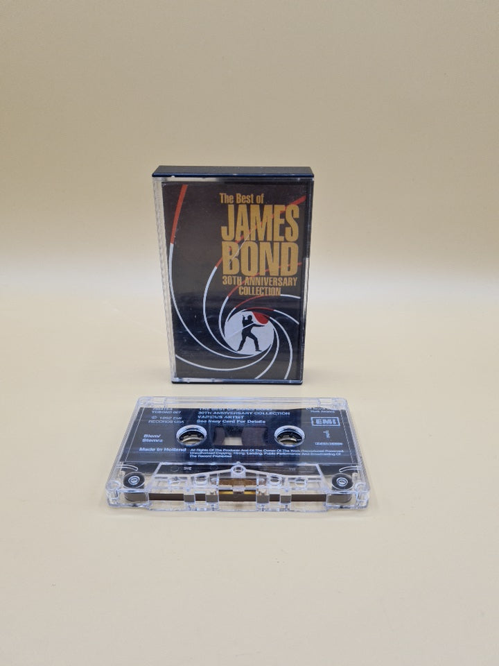 THE BEST OF JAMES BOND 30TH ANNIVERSARY COLLECTION VARIOUS MUSIC CASSETTE TAPE