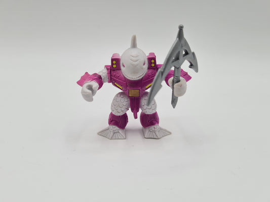 Hasbro Battle Beasts Series 1 1986 #5 Killer Carp With Weapon No Rub W10
