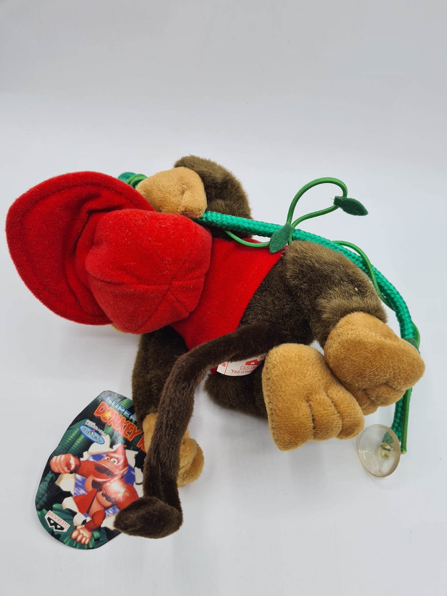 Nintendo Donkey Kong Country Diddy Soft Plush Toy Figure 90s SNES W4