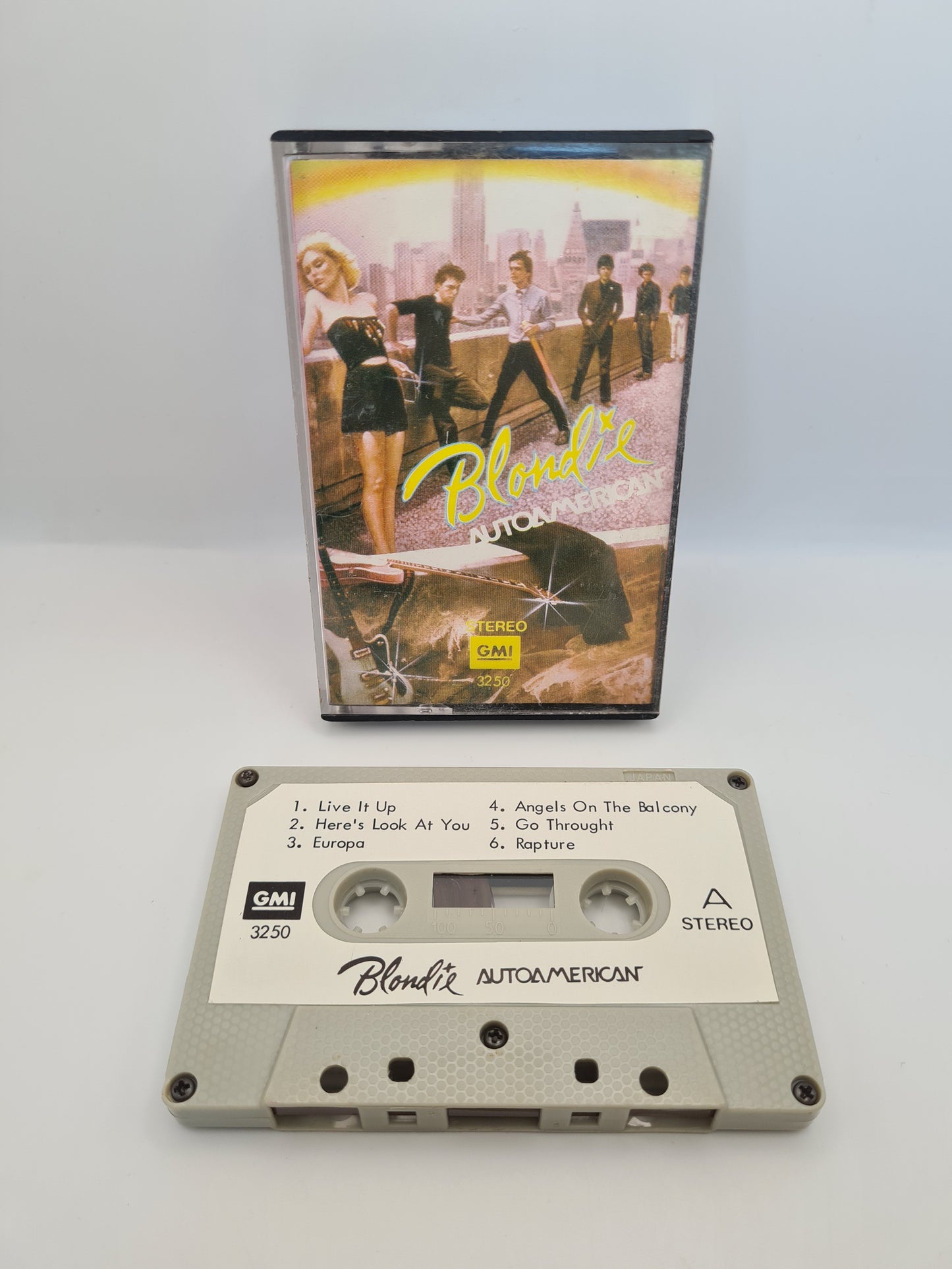 BLONDIE AUTOAMERICAN CASSETTE TAPE ALBUM