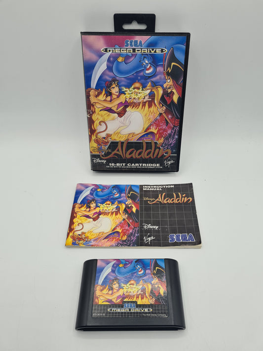 Disney’s Aladdin Sega Mega Drive Game Complete W3