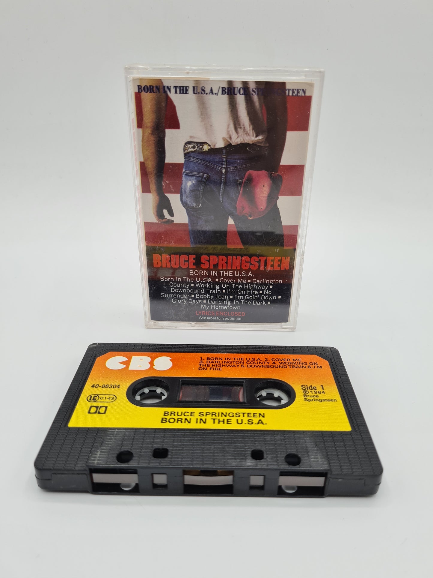 Bruce Springsteen Born In The U.S.A. Cassette Tape 1984